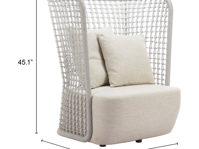 Hudu Accent Chair Beige