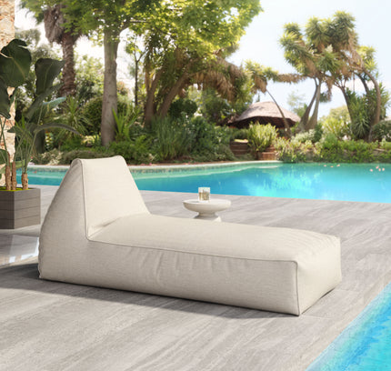Kalm Chaise Lounge Beige