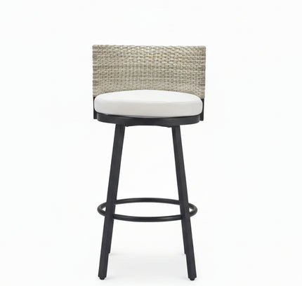 Midnight Wave Barstool White