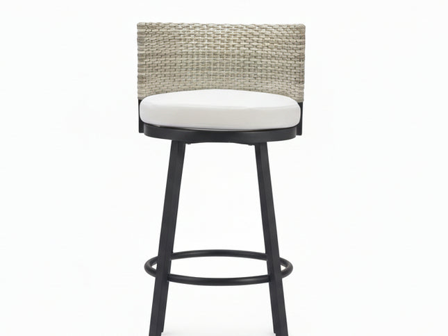 Midnight Wave Barstool White