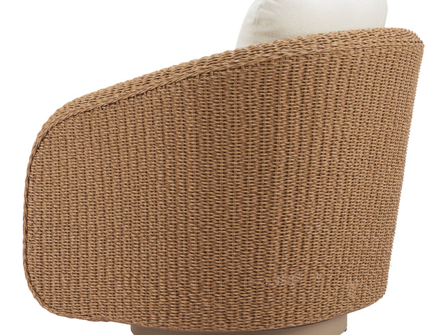 Solara Swivel Chair Ivory