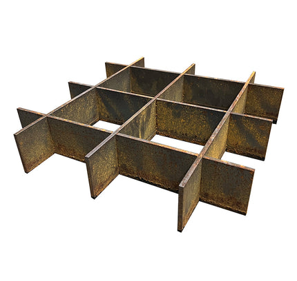 Corten Steel Firepit Grates