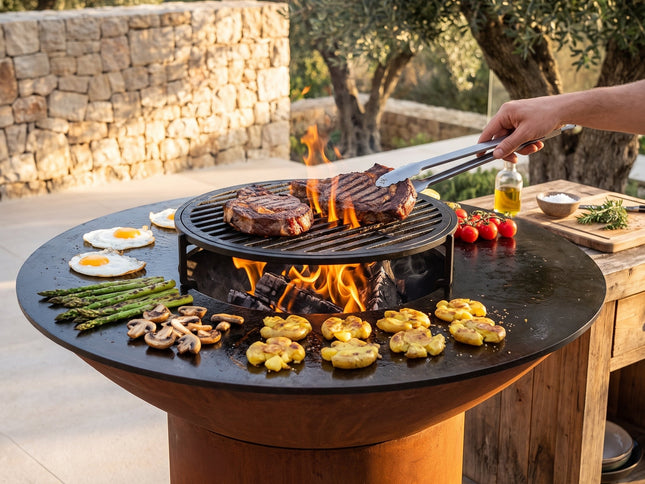 Arteflame Classic 40" Grill — Tall Round Base