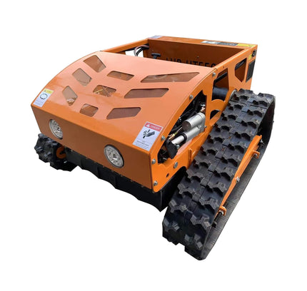 Heavy-Duty 6HP Gas-Powered Remote-Controlled Robotic Lawn Mower, 45° Slope