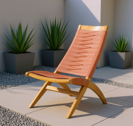 Rova Lounge Chair Terracotta