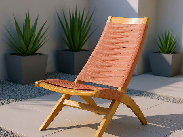 Rova Lounge Chair Terracotta