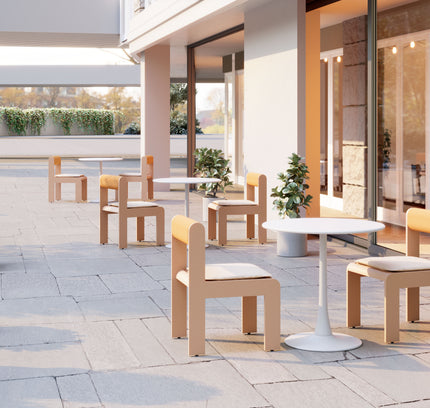 Island Dining Chair (Set of 2) White