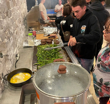 KoKoMo Grills Professional 36K BTU Griddle Outdoor Kitchen Flat Grill With Illuminted Control Knobs, 30" (SAK28914)