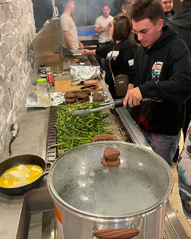 KoKoMo Grills Professional 36K BTU Griddle Outdoor Kitchen Flat Grill With Illuminted Control Knobs, 30" (SAK28914)