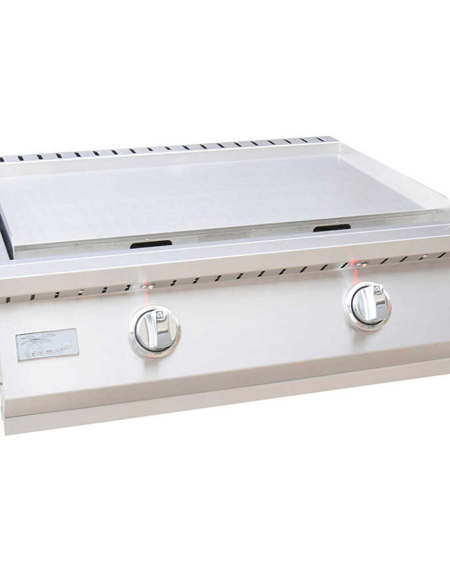 KoKoMo Grills Professional 36K BTU Griddle Outdoor Kitchen Flat Grill With Illuminted Control Knobs, 30" (SAK28914)