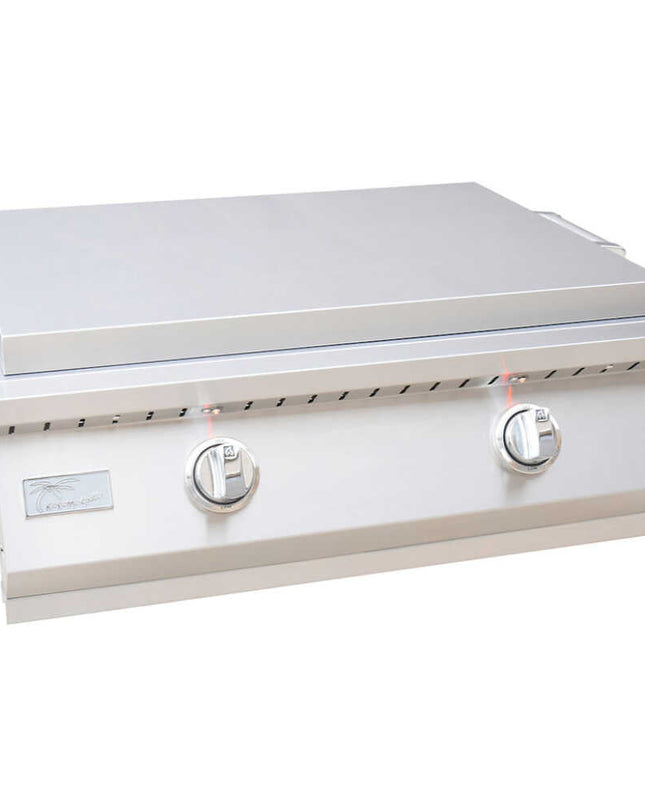 KoKoMo Grills Professional 36K BTU Griddle Outdoor Kitchen Flat Grill With Illuminted Control Knobs, 30" (SAK28914)