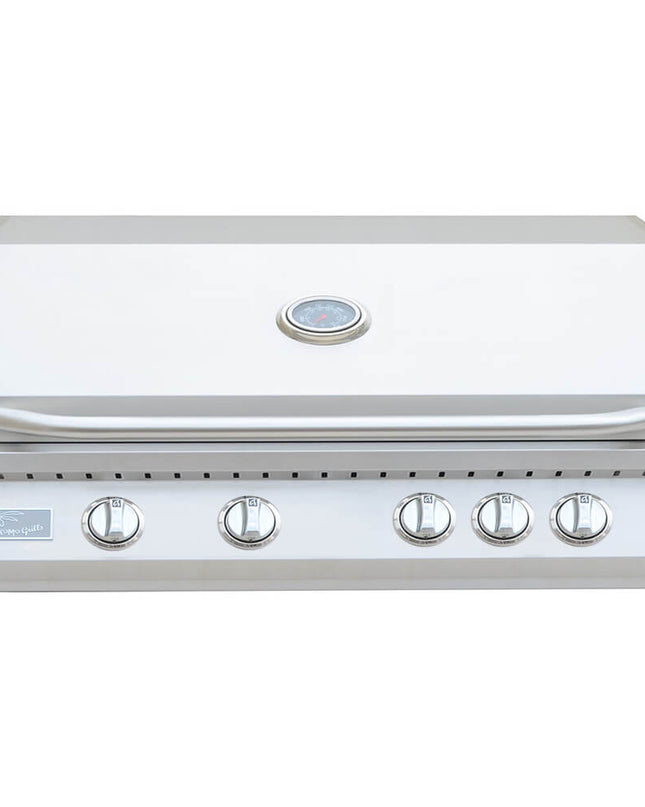 KoKoMo Grills 32" Heavy Duty 60K BTU LP/NG 4 Burner Built-In Stainless Steel Gas Grill