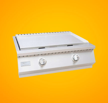 KoKoMo Grills Premium 36K BTU Teppanyaki Griddle With Dual U Shape Burner, 30"