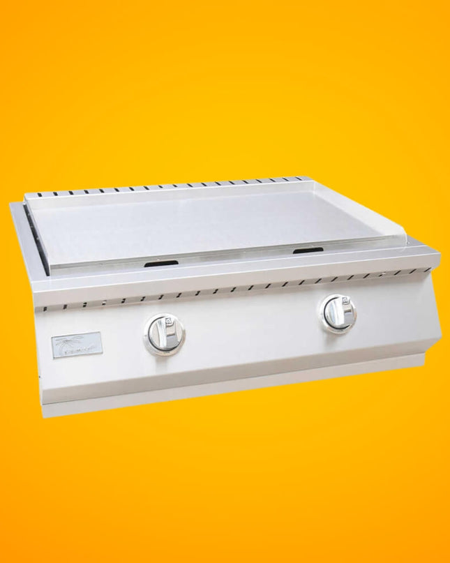 KoKoMo Grills Premium 36K BTU Teppanyaki Griddle With Dual U Shape Burner, 30"