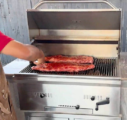 KoKoMo Grills Premium Built-In Charcoal Grill With 304 Stainless Steel And Adjustable Heat Tray, 32"