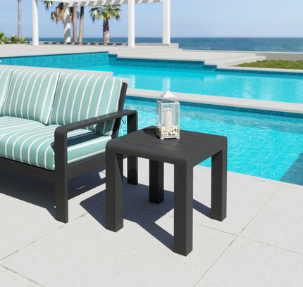 Rolig Side Table Black