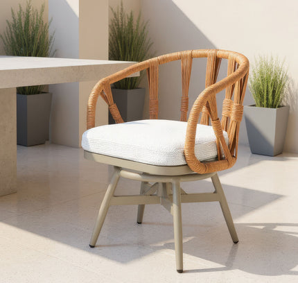 Safal Swivel Dining Chair Multicolor