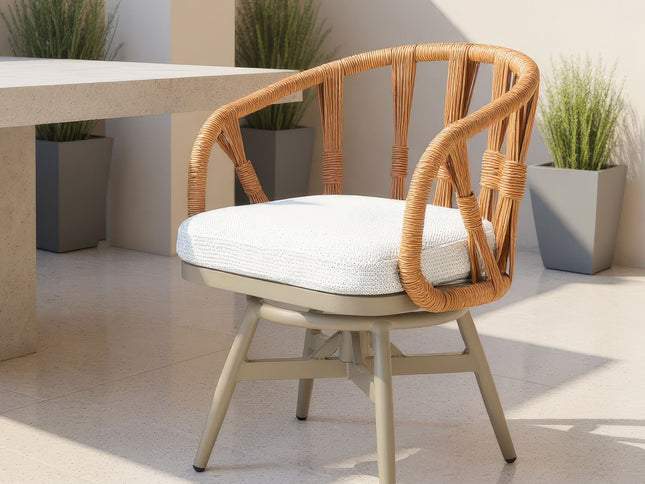 Safal Swivel Dining Chair Multicolor