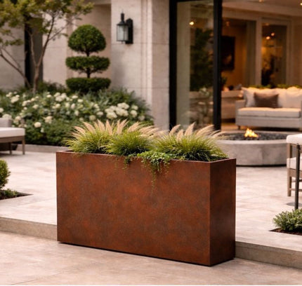 Corten Steel Edge Planters - FREE SHIPPING!