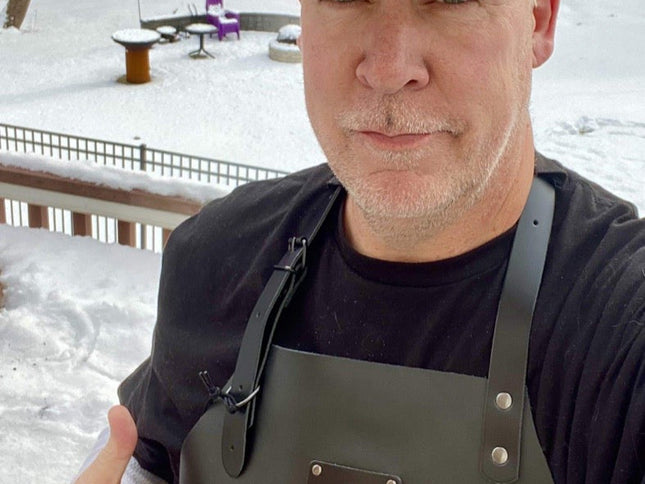 Elevate Your Grilling Experience with Fine Leather Grill Aprons