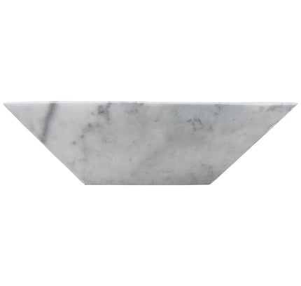 Carrara White Marble Natural Stone Fire Pit