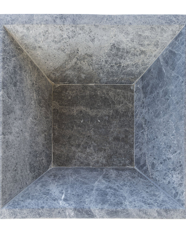 Silver Shadow Marble Natural Stone Fire Pit