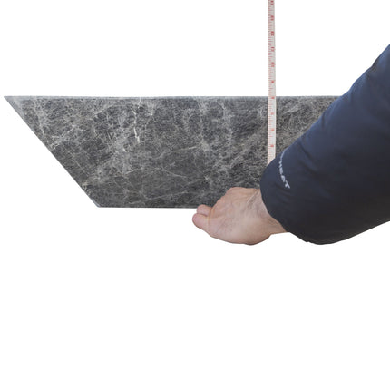 Silver Shadow Marble Natural Stone Fire Pit