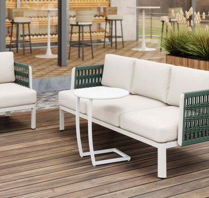 Noga End Table White