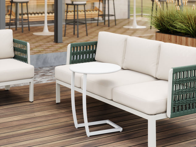 Noga End Table White