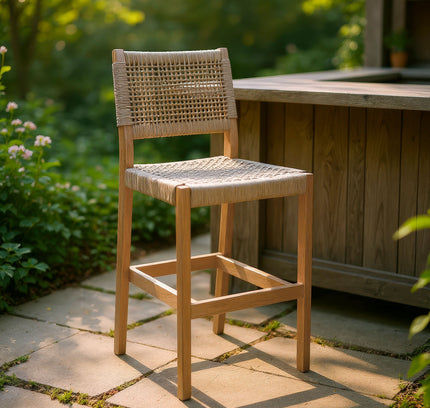 Corde Barstool Beige