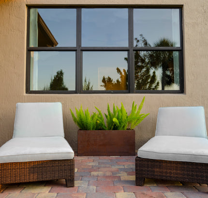 Corten Steel Box Planters