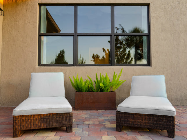 Corten Steel Box Planters