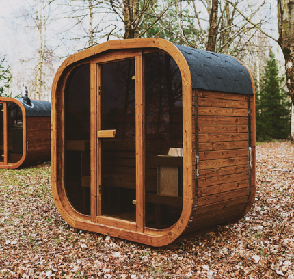 Mande MW16 ThermoWood Outdoor Sauna - Premium Relaxation Experience