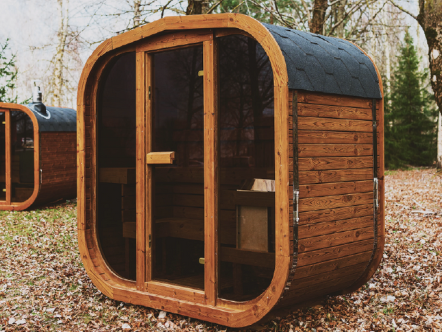 Mande MW16 ThermoWood Outdoor Sauna - Premium Relaxation Experience