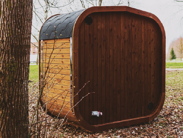 Mande Sauna MW12 ThermoWood for Your Perfect Backyard Retreat