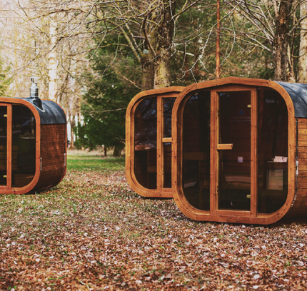 Mande Sauna MW12 ThermoWood for Your Perfect Backyard Retreat