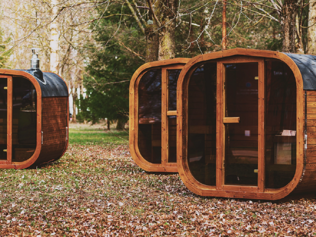 Mande MW20 Outdoor ThermoWood Sauna – Premium Backyard Relaxation by Patio Elegance