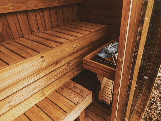 Mande Sauna MW12 ThermoWood for Your Perfect Backyard Retreat