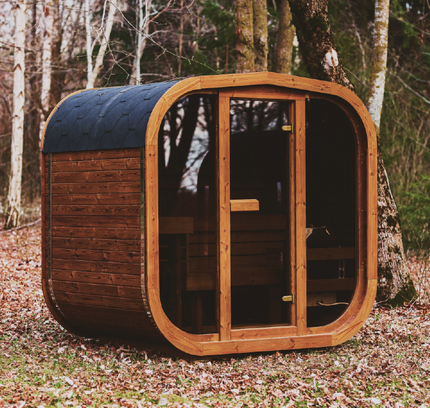 Mande MW16 ThermoWood Outdoor Sauna - Premium Relaxation Experience