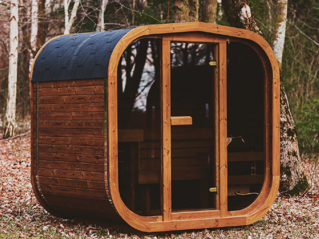 Mande MW16 ThermoWood Outdoor Sauna - Premium Relaxation Experience