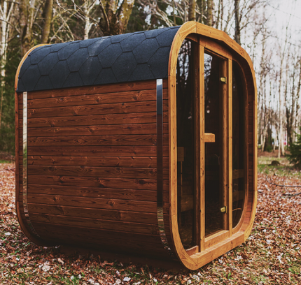 Mande MW20 Outdoor ThermoWood Sauna – Premium Backyard Relaxation by Patio Elegance