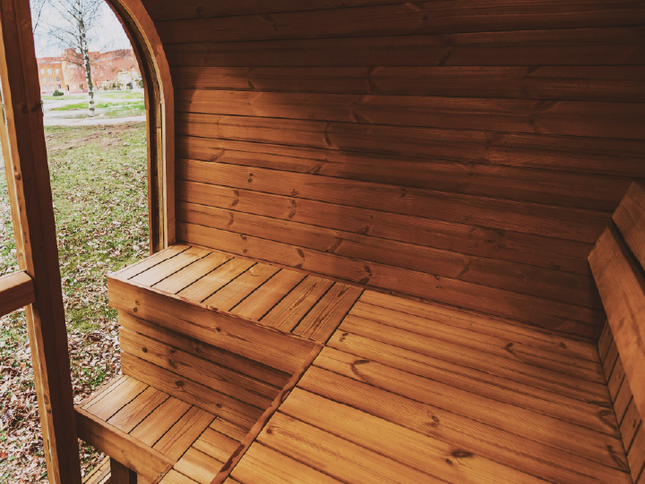 Mande Sauna MW12 ThermoWood for Your Perfect Backyard Retreat
