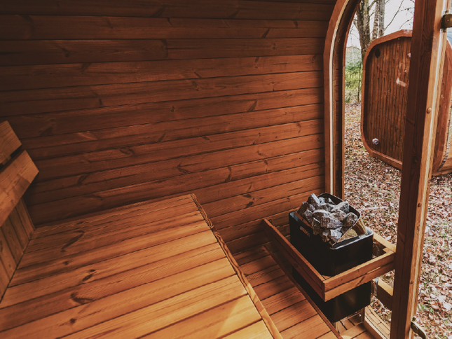 Mande Sauna MW12 ThermoWood for Your Perfect Backyard Retreat