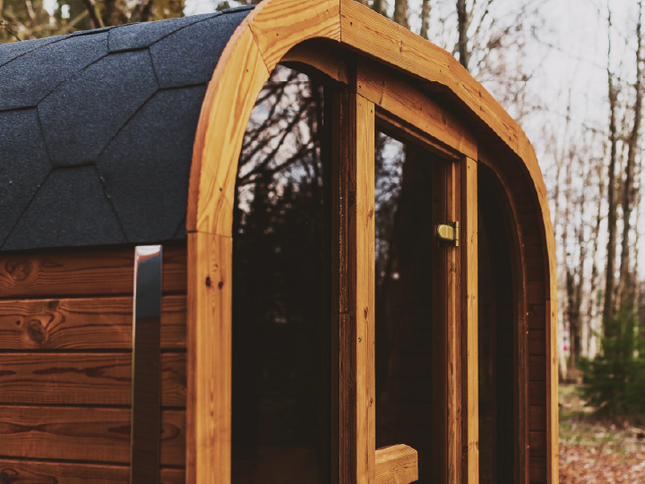 Mande MW20 Outdoor ThermoWood Sauna – Premium Backyard Relaxation by Patio Elegance