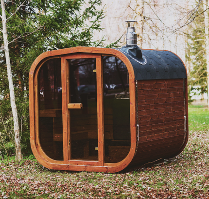 Mande MW16 ThermoWood Outdoor Sauna - Premium Relaxation Experience