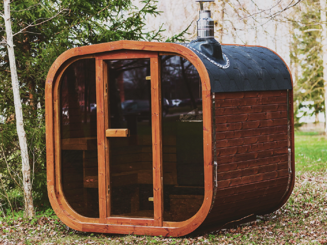 Mande MW16 ThermoWood Outdoor Sauna - Premium Relaxation Experience