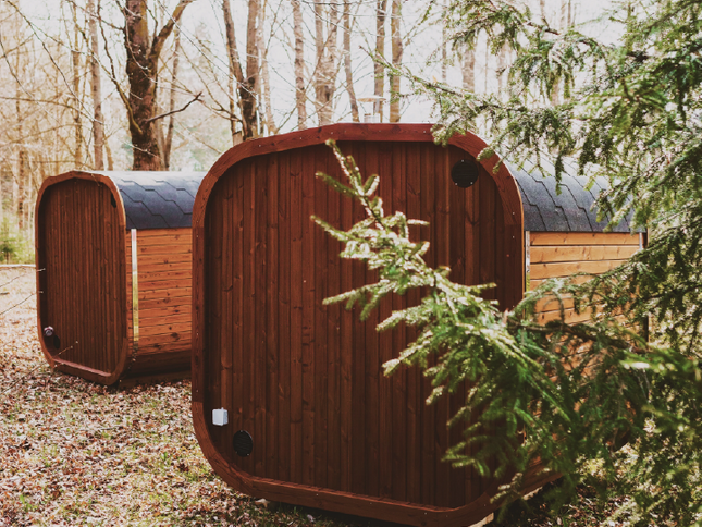 Mande MW16 ThermoWood Outdoor Sauna - Premium Relaxation Experience