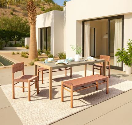 Iska Dining Chair (Set of 2) Natural