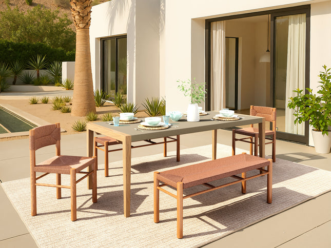 Iska Dining Chair (Set of 2) Natural