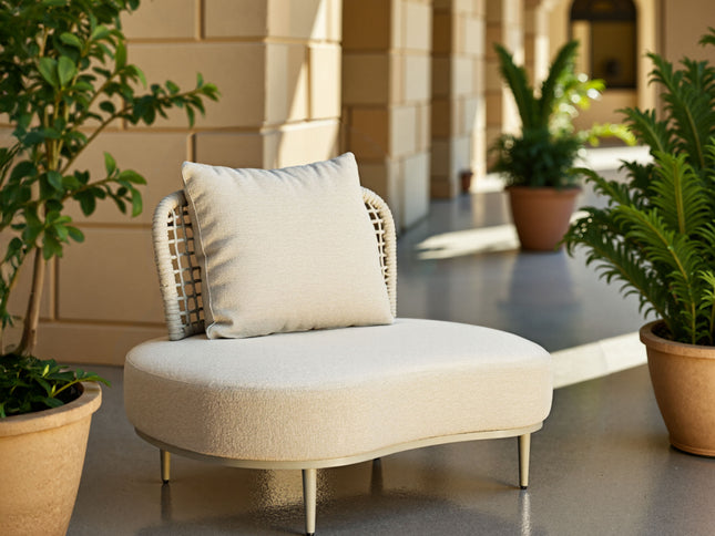 Ruhe Accent Chair Beige